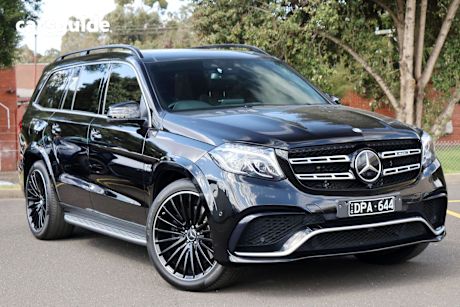 Black 2017 Mercedes-Benz GLS-Class SUV GLS63 AMG 4WD