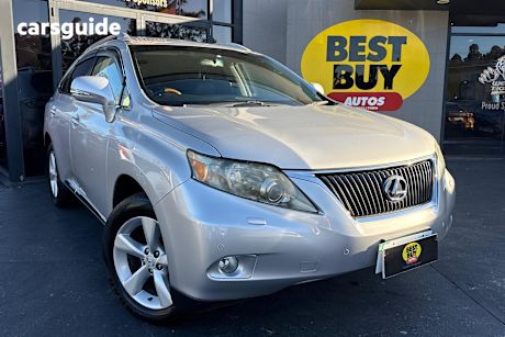 Silver 2009 Lexus RX SUV RX350 PRESTIGE 4X4