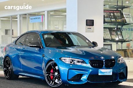 Blue 2018 BMW M2 Coupe R