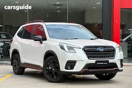 White 2023 Subaru Forester Wagon 2.5I Sport (Awd)