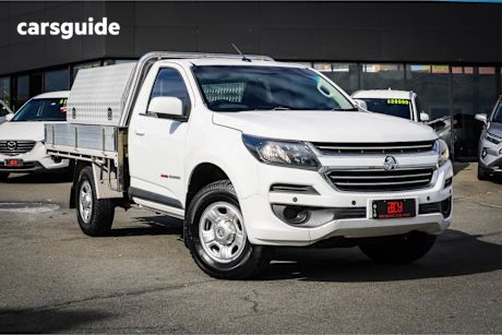 White 2017 Holden Colorado Ute Tray LS 4X4