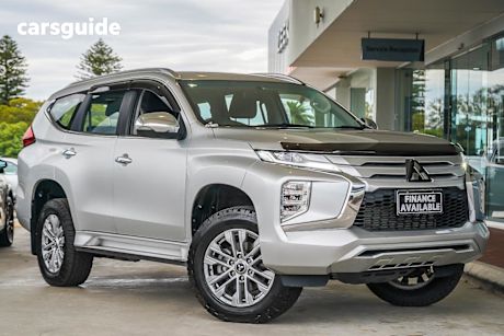 Silver 2022 Mitsubishi Pajero Sport Wagon Glx (4Wd) 5 Seat