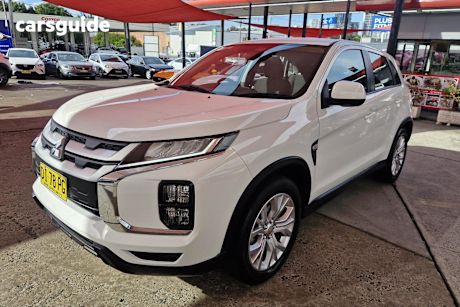White 2024 Mitsubishi ASX SUV ES F