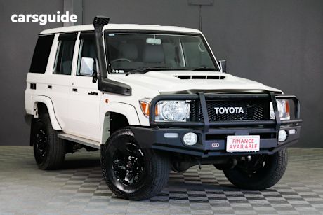 White 2022 Toyota Landcruiser Wagon Gxl