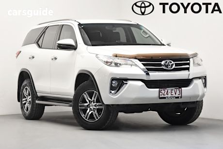 White 2018 Toyota Fortuner Wagon Gxl