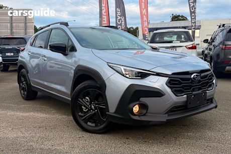 Silver 2024 Subaru Crosstrek Wagon Awd 2.0L