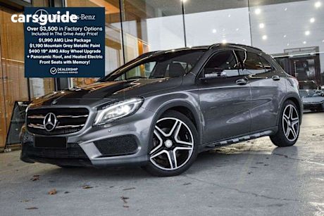 Grey 2016 Mercedes-Benz GLA250 Wagon 4Matic