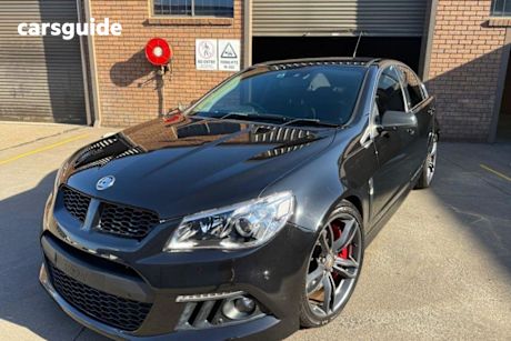 Black 2015 HSV Clubsport Sedan R8 GEN F MY15