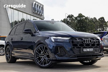 Blue 2025 Audi Q7 Wagon 50 Tdi S Line Quattro Mhev