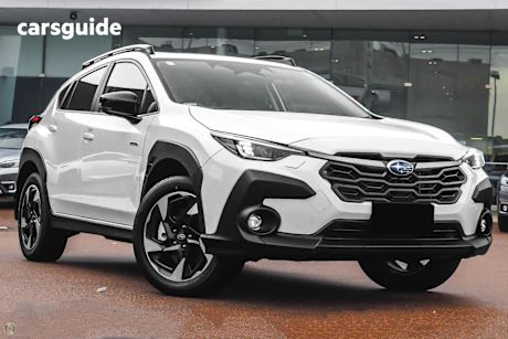 White 2025 Subaru Crosstrek SUV HYBRID S 4WD