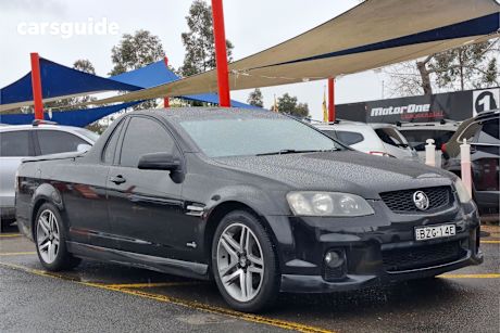 Black 2011 Holden UTE Ute Tray SV6 R