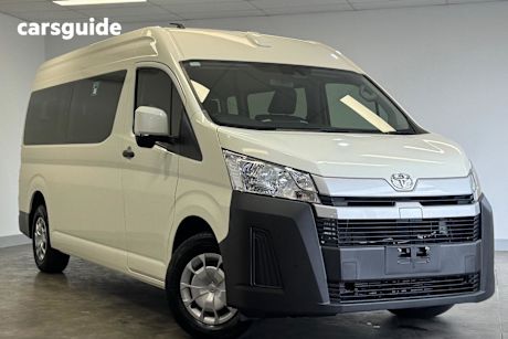 White 2022 Toyota HiAce OtherCar COMMUTER R