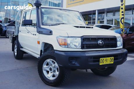 White 2023 Toyota Landcruiser Cab Chassis Lc79 Workmate