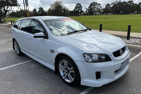 White 2010 Holden Commodore Sedan Sv6