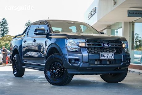 Grey 2024 Ford Ranger Double Cab Pick Up Xl 2.0 (4X4) Black Edition