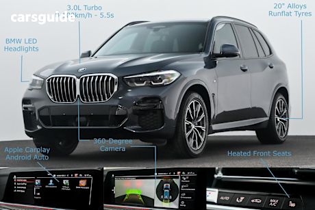 Grey 2022 BMW X5 Wagon Xdrive40I M Sport