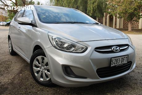 Silver 2016 Hyundai Accent Hatch ACTIVE F