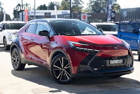 Red 2024 Toyota C-HR SUV KOBA F