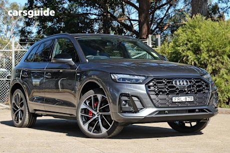 Grey 2025 Audi Q5 SUV 55 TFSI E S LINE 4X4