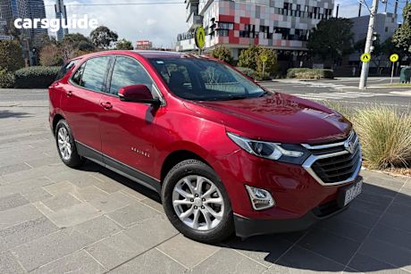 Red 2018 Holden Equinox SUV LS+ F