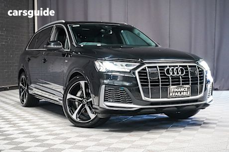 Black 2023 Audi Q7 Wagon 55 Tfsi S Line Quattro Mhev