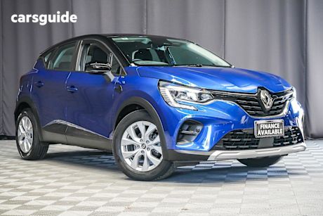 Blue 2022 Renault Captur Wagon Zen