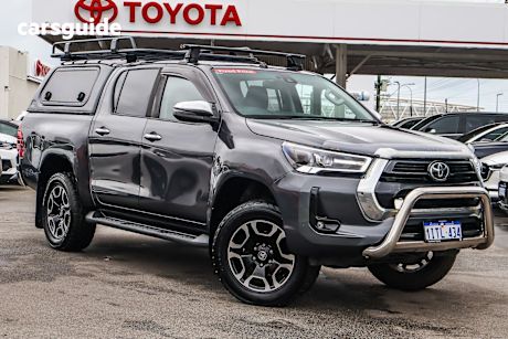 Grey 2020 Toyota Hilux Ute Tray SR5 4X4