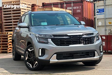 Grey 2025 Kia Seltos SUV GT-LINE F