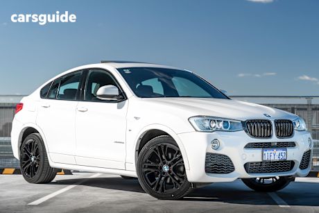 White 2016 BMW X4 Coupe Xdrive 35D