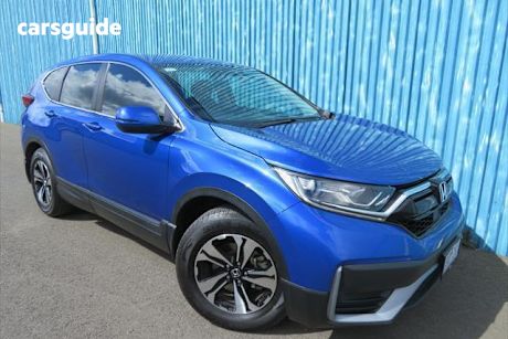 Blue 2021 Honda CR-V Wagon Vti (2Wd) 5 Seats