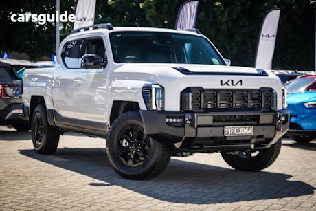 White 2025 Kia Tasman Double Cab Pick Up X-Pro (4X4) (0.9T) Bdy Fender