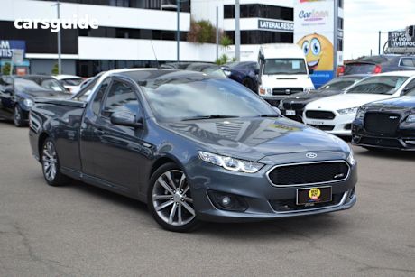 Grey 2016 Ford Falcon Ute Ute Tray XR6 R