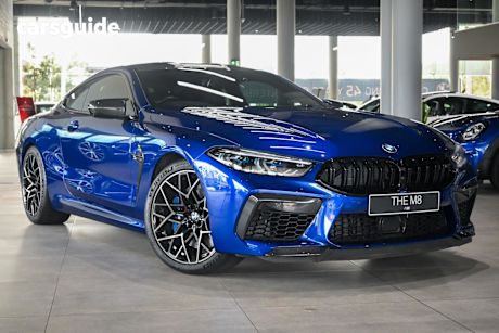 Blue 2019 BMW M8 Coupe COMPETITION 4X4
