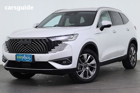 White 2023 GWM Haval H6 Wagon Ultra Hybrid
