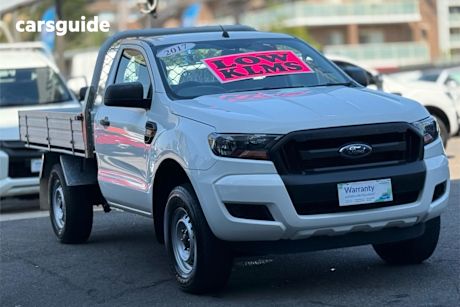 White 2017 Ford Ranger Cab Chassis Xl 2.2 Hi-Rider (4X2)