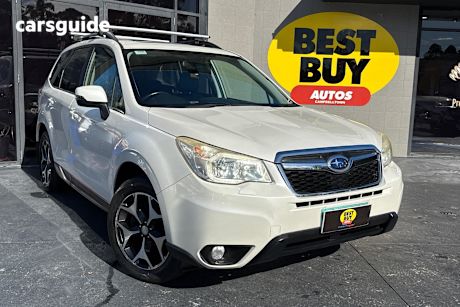 White 2013 Subaru Forester Wagon 2.0D-S