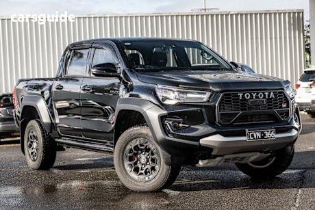 Black 2023 Toyota Hilux Double Cab Pick Up Gr-Sport (4X4)