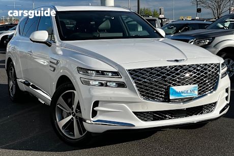 White 2022 Genesis GV80 SUV 2.5T AWD 4X4