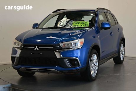 Blue 2019 Mitsubishi ASX SUV ES F