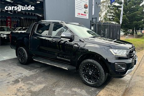 Black 2019 Ford Ranger Double Cab Pick Up Wildtrak 3.2 (4X4)