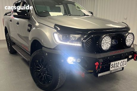 Silver 2020 Ford Ranger Ute Tray XLT