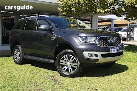 Grey 2022 Ford Everest SUV TREND 4X4