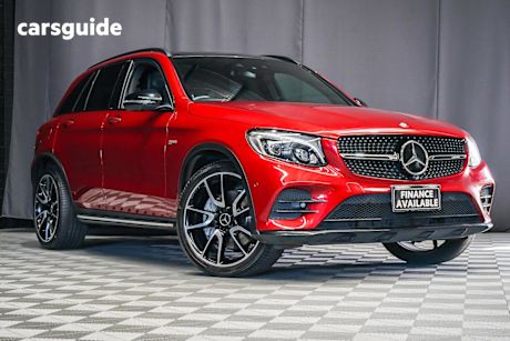 Red 2016 Mercedes-Benz GLC43 Wagon