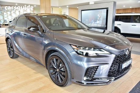 Grey 2024 Lexus RX SUV RX500H F SPORT PERFORMANCE 4X4