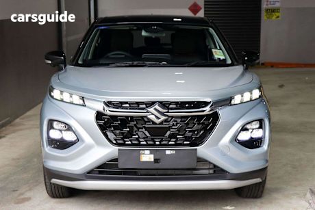 Black 2025 Suzuki Fronx SUV HYBRID F