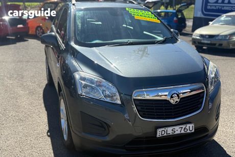 Grey 2016 Holden Trax SUV LS F