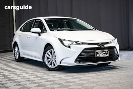 White 2023 Toyota Corolla Sedan Ascent Sport + Convenience Pk