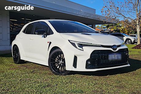 White 2023 Toyota Corolla Hatch GR GTS 4WD