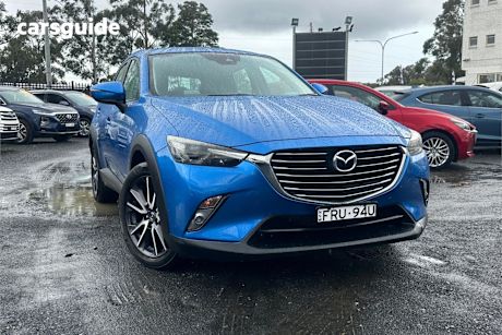 Blue 2017 Mazda CX-3 Wagon S Touring (Fwd)