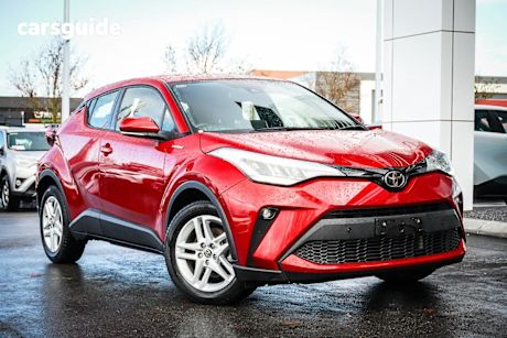 Red 2022 Toyota C-HR Wagon Gxl (2Wd)